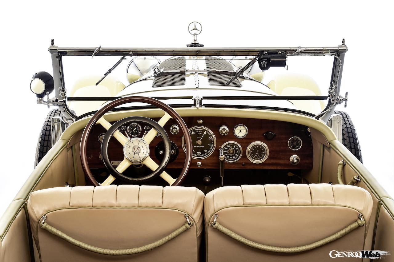 2023年のペブルビーチ・コンクール・デレガンスで公開される、1927年製タイプS スポーツ ヴィエルシッツァーブ（W 06）。