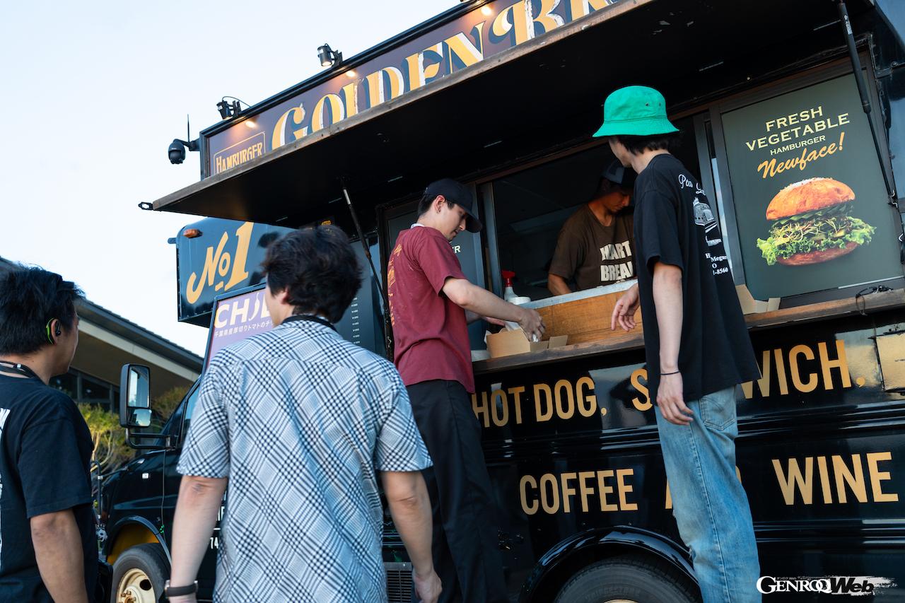 「THE MAGARIGAWA CLUB」のオープニングイベント、「房巛走巛祭 -BO SO SAI-」に展開された、千葉県の食材を使ったキッチンカー。