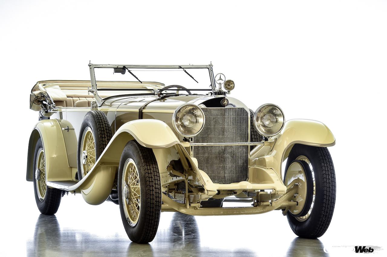 2023年のペブルビーチ・コンクール・デレガンスで公開される、1927年製タイプS スポーツ ヴィエルシッツァーブ（W 06）。