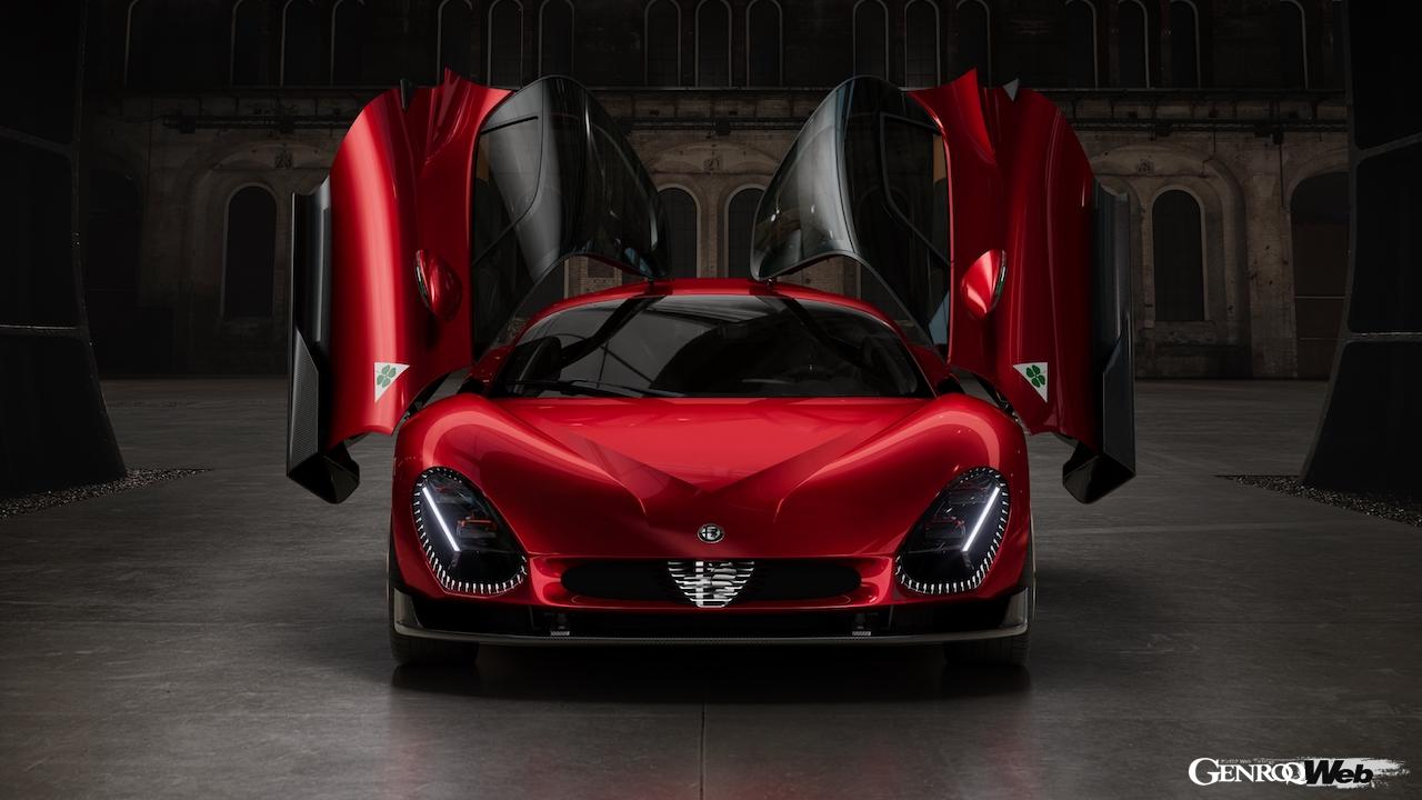 33台限定のスペシャルモデル「アルファロメオ 33 33 ストラダーレ」のエクステリア。