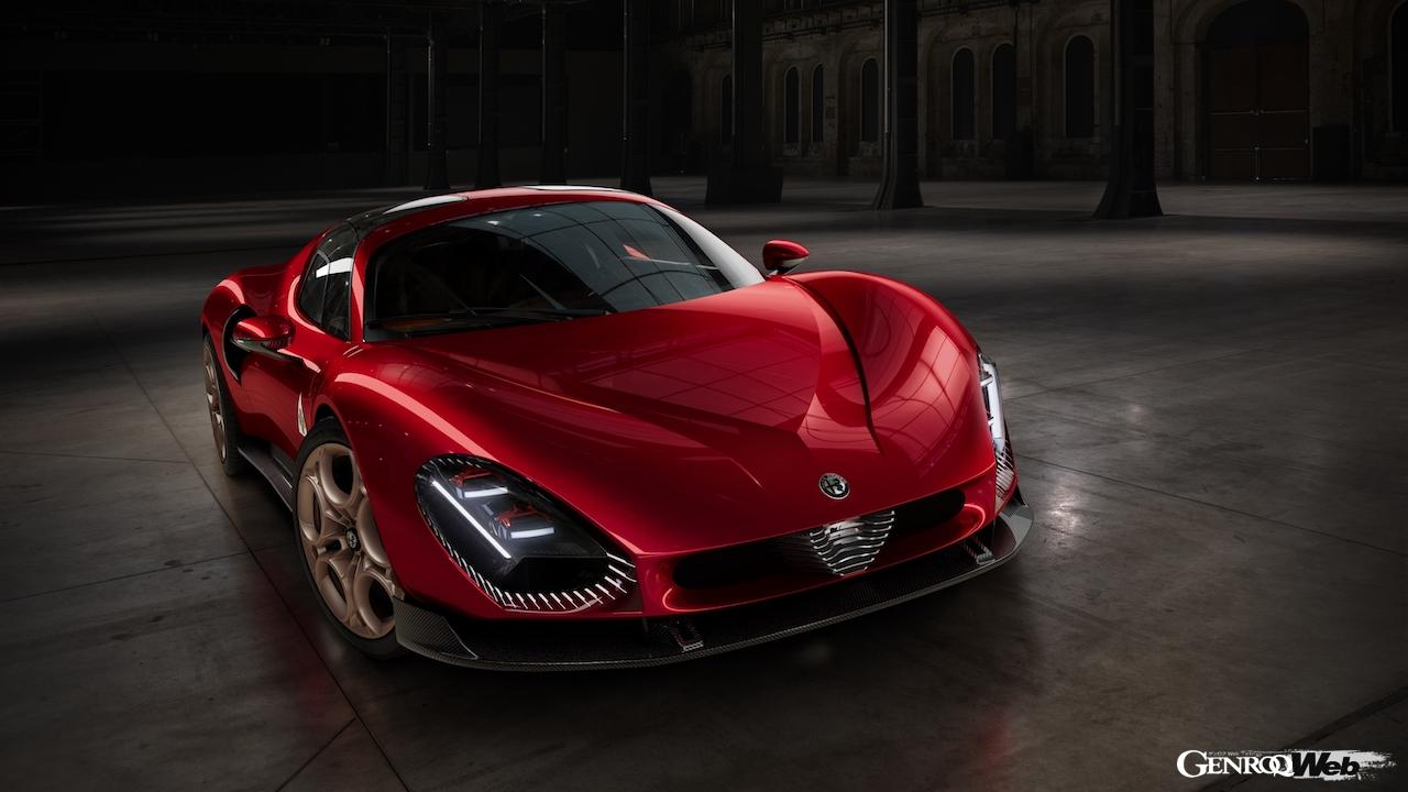 33台限定のスペシャルモデル「アルファロメオ 33 33 ストラダーレ」のエクステリア。