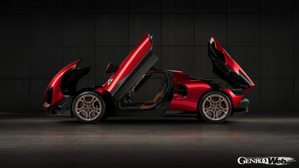 33台限定のスペシャルモデル「アルファロメオ 33 33 ストラダーレ」のエクステリア。