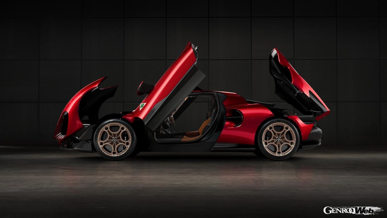 33台限定のスペシャルモデル「アルファロメオ 33 33 ストラダーレ」のエクステリア。