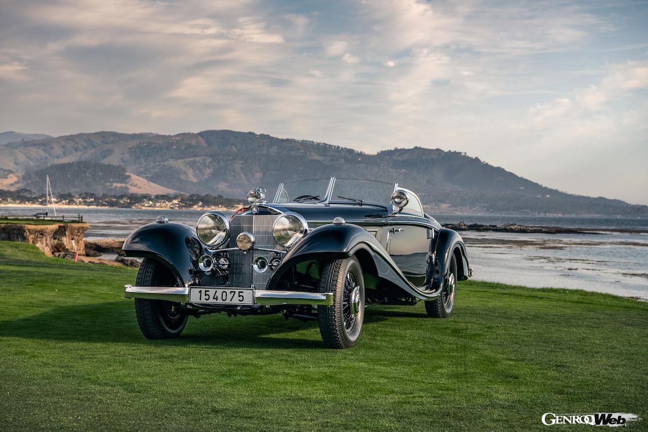 アフガニスタン国王によってオーダーされた貴重な「メルセデス・ベンツ 540 K スペシャル ロードスター」が、2023年のペブルビーチ・コンクール・デレガンスにぴて、ベスト・オブ・ショーを獲得した。