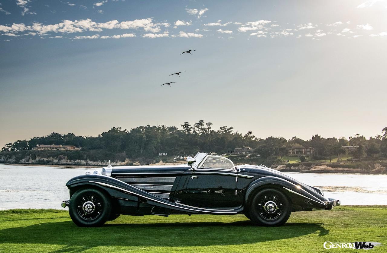 アフガニスタン国王によってオーダーされた貴重な「メルセデス・ベンツ 540 K スペシャル ロードスター」が、2023年のペブルビーチ・コンクール・デレガンスにぴて、ベスト・オブ・ショーを獲得した。