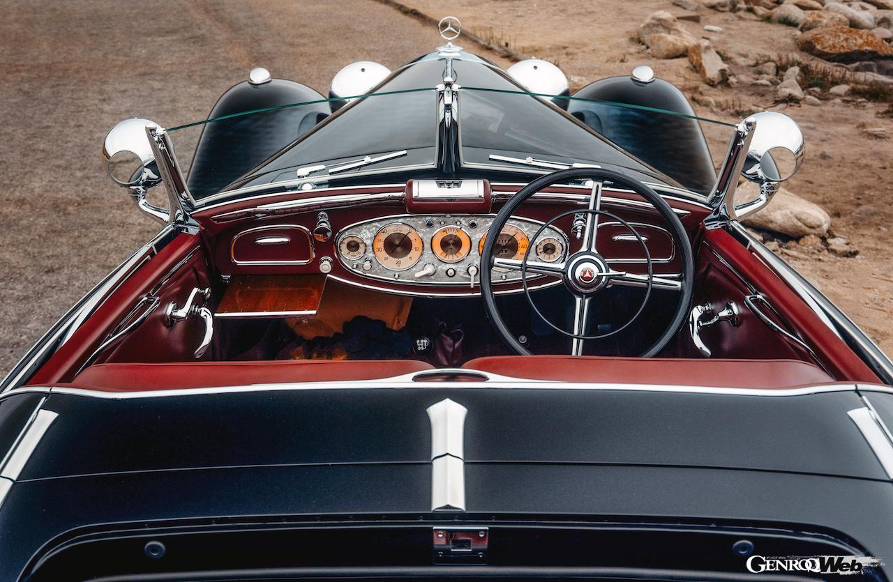 アフガニスタン国王によってオーダーされた貴重な「メルセデス・ベンツ 540 K スペシャル ロードスター」が、2023年のペブルビーチ・コンクール・デレガンスにぴて、ベスト・オブ・ショーを獲得した。