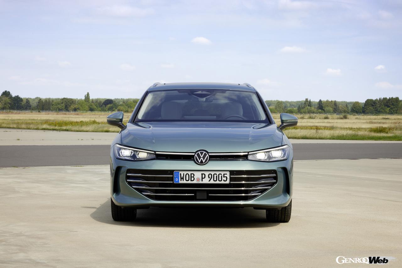 8代目へと進化を果たした「フォルクスワーゲン パサート ヴァリアント」のエクステリア。