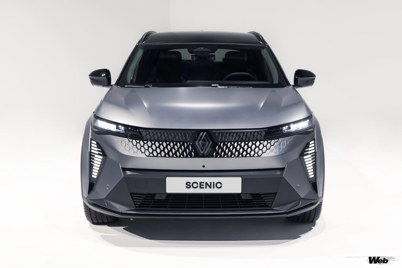 フル電動クロスオーバー「ルノー セニック E-Tech エレクトリック」のエクステリア。