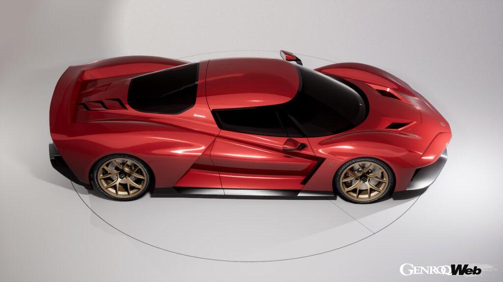 現代に蘇ったビッザリーニ初のオリジナルGT「ジオット」のエクステリア。