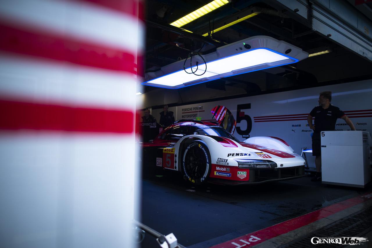 ワークスチーム「ポルシェ・ペンスキー・モータースポーツ」のポルシェ 963 6号車。