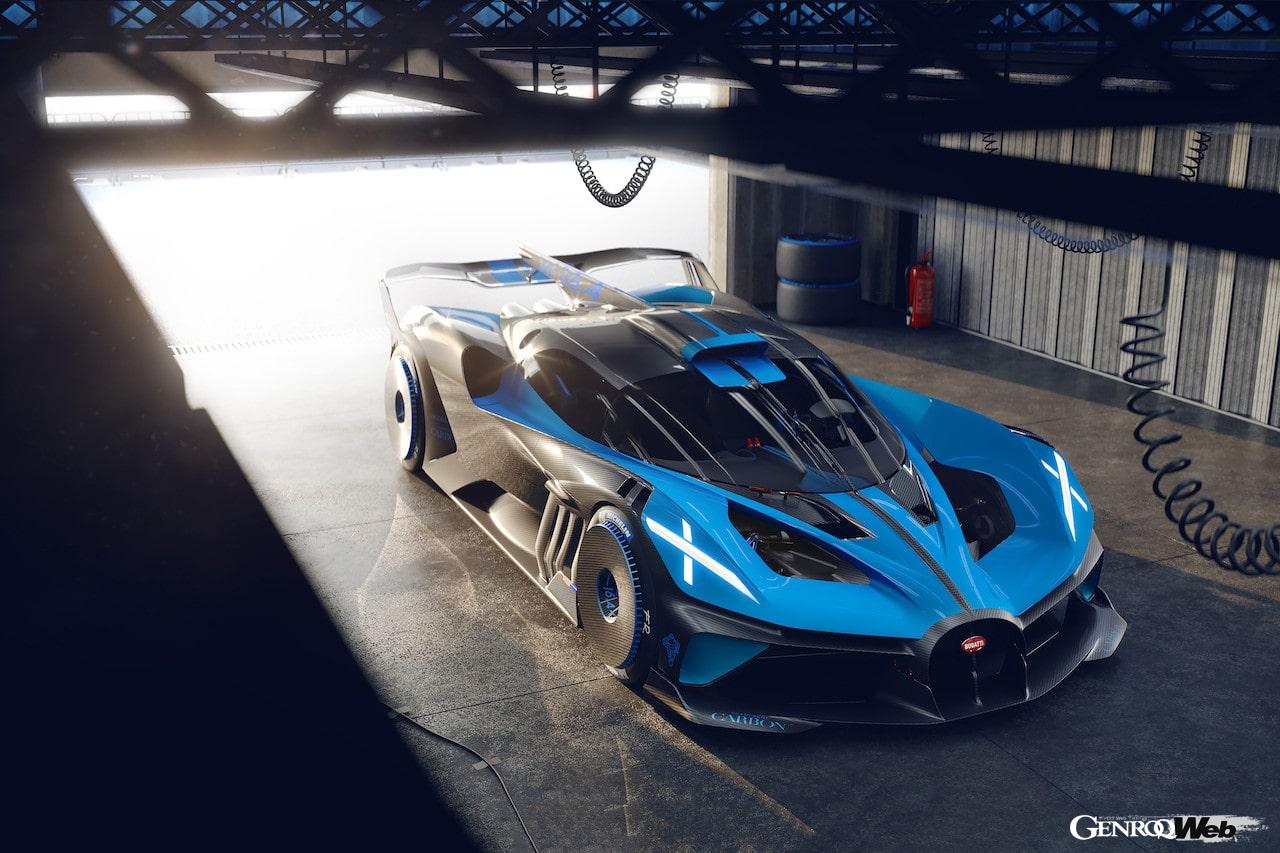 世界最高レベルのトラックカーを実現すべく、ブガッティはル・マン用プロトタイプレーシングカー「LMH／LMDh」規程準じた安全要件をクリアした。