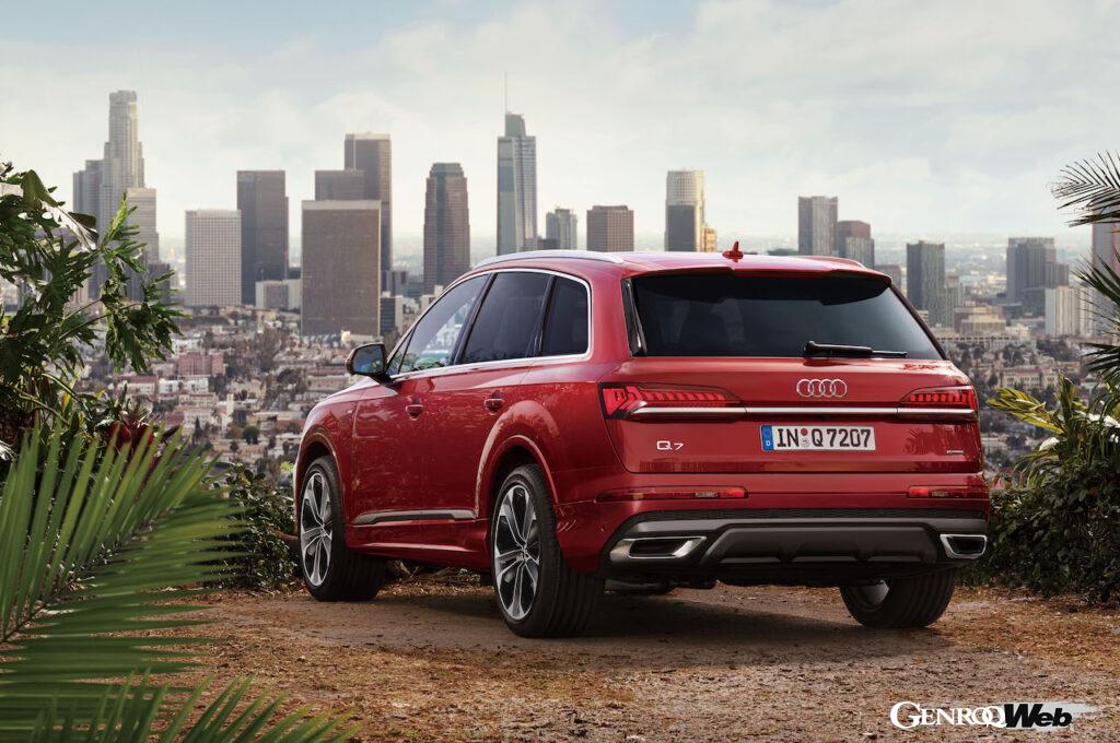 アウディ ジャパンは、待望のディーゼルエンジン搭載モデルを、フルサイズSUVの「Q7」に設定した。