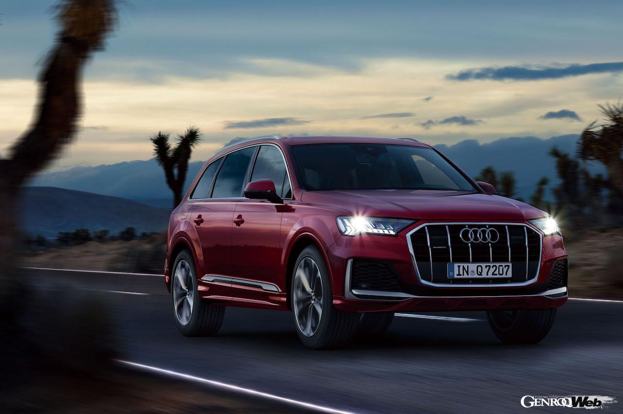 アウディ ジャパンは、待望のディーゼルエンジン搭載モデルを、フルサイズSUVの「Q7」に設定した。