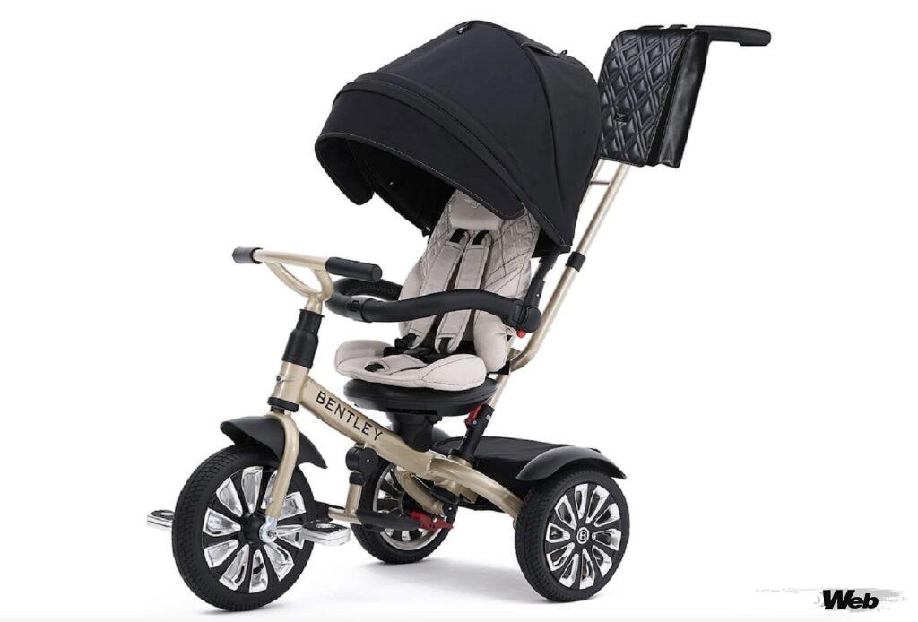ベントレーのラインアップに、マリナー製モデルの内外装を再現した三輪車「6イン 1 マリナー トライサイクル」が登場した。