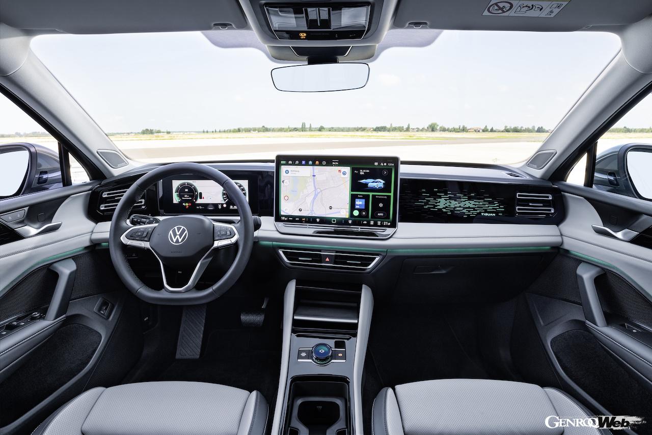 3代目へと進化を果たした「フォルクスワーゲン ティグアン」のインテリア。