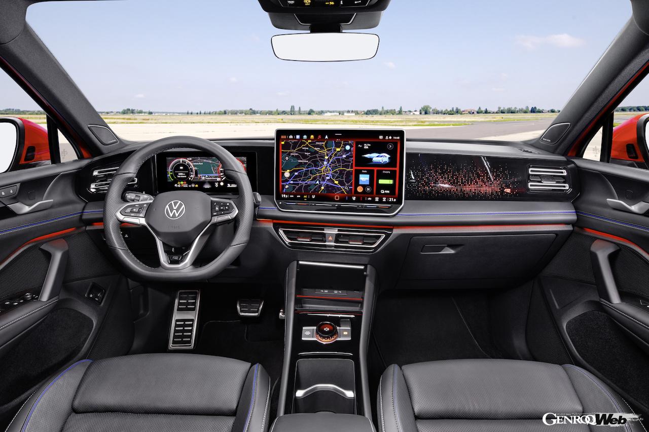 3代目へと進化を果たした「フォルクスワーゲン ティグアン」のインテリア。