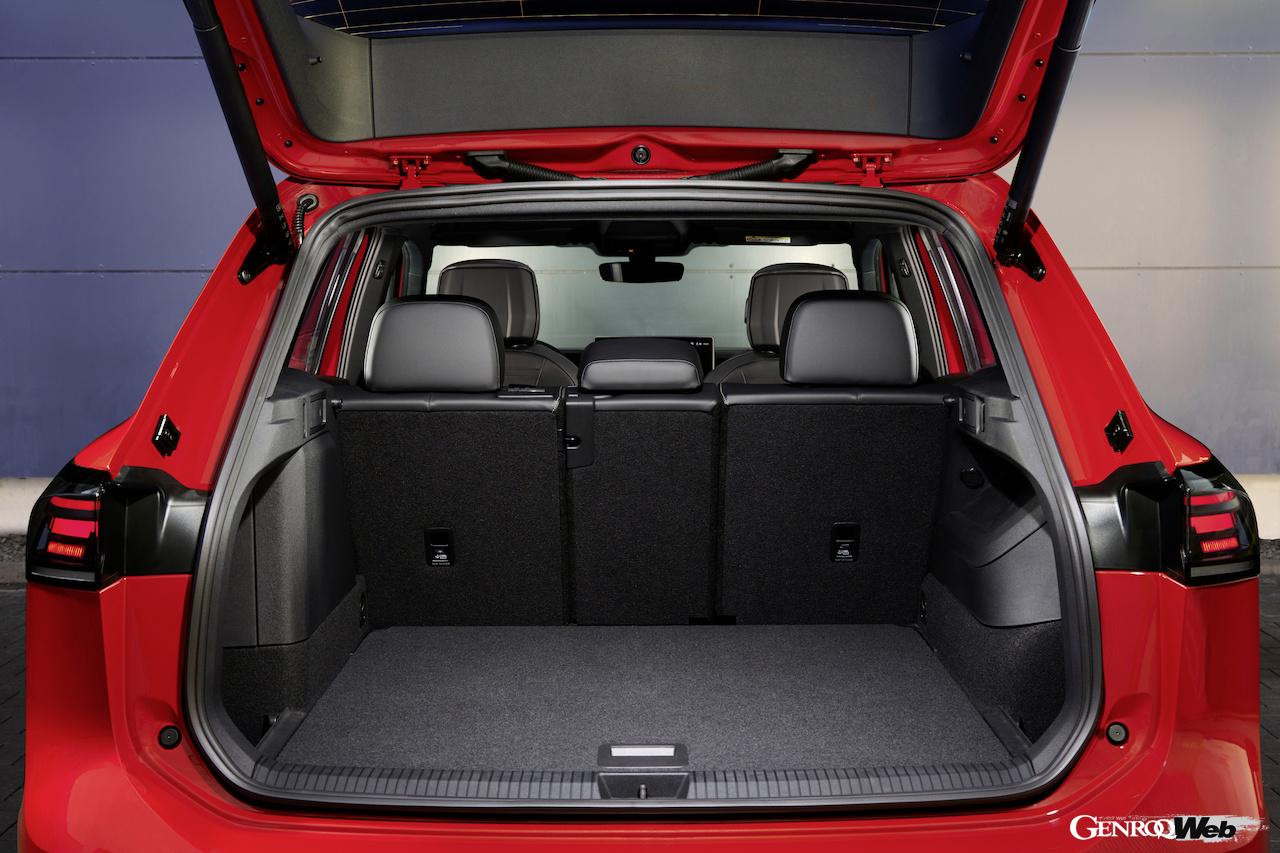 3代目へと進化を果たした「フォルクスワーゲン ティグアン」のラゲッジルーム。