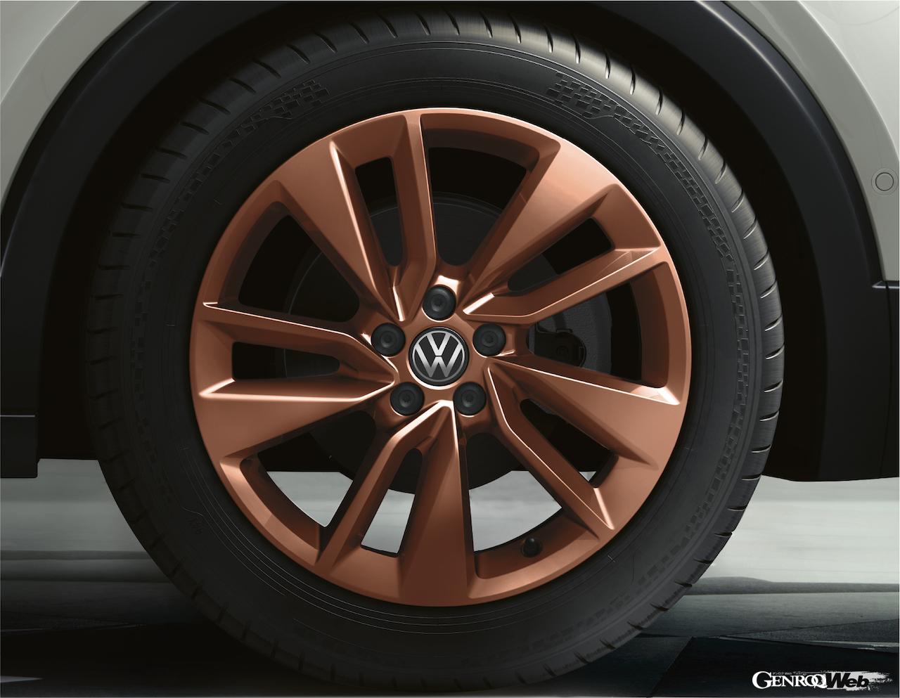特別仕様車「フォルクスワーゲン T-Cross Copper Style」の専用装備。