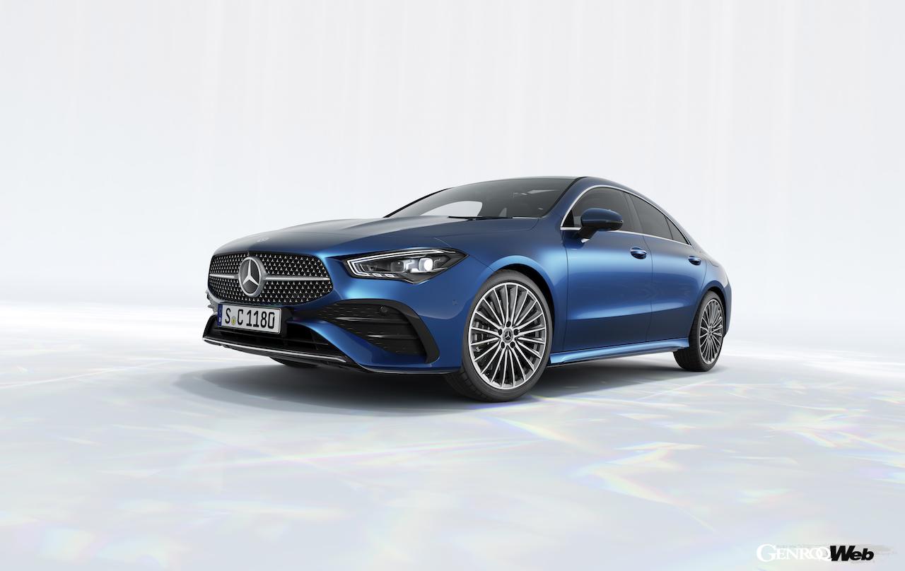 「メルセデス・ベンツ CLA」改良新型のエクステリア。