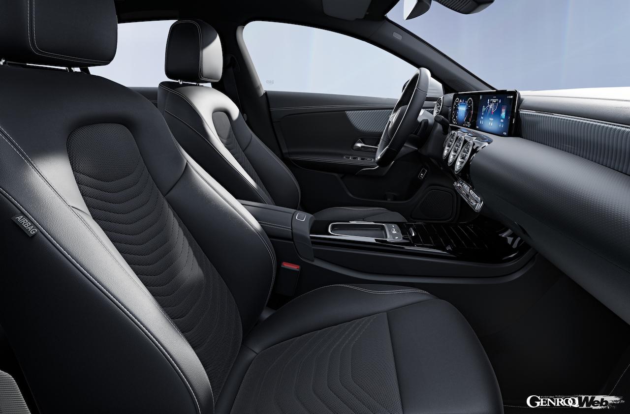 「メルセデス・ベンツ CLA シューティングブレーク」改良新型のインテリア。