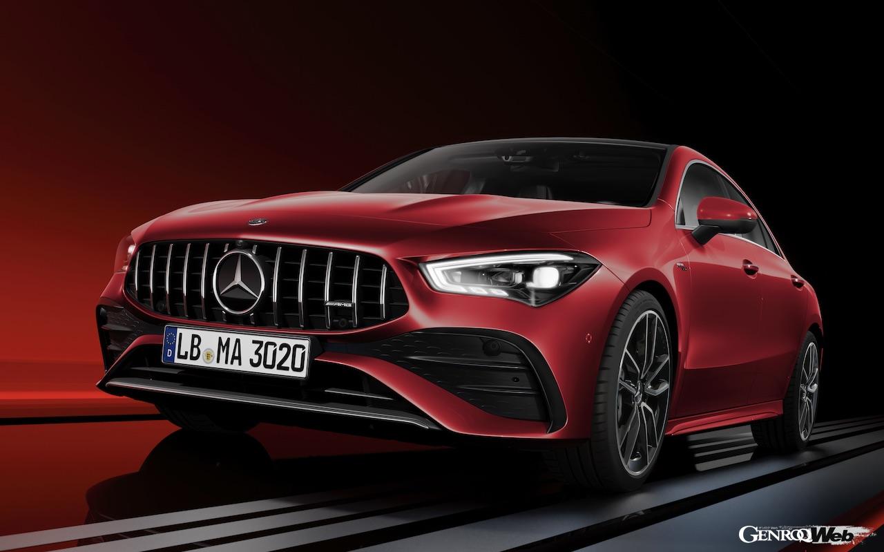 「メルセデス・ベンツ CLA」改良新型のエクステリア。