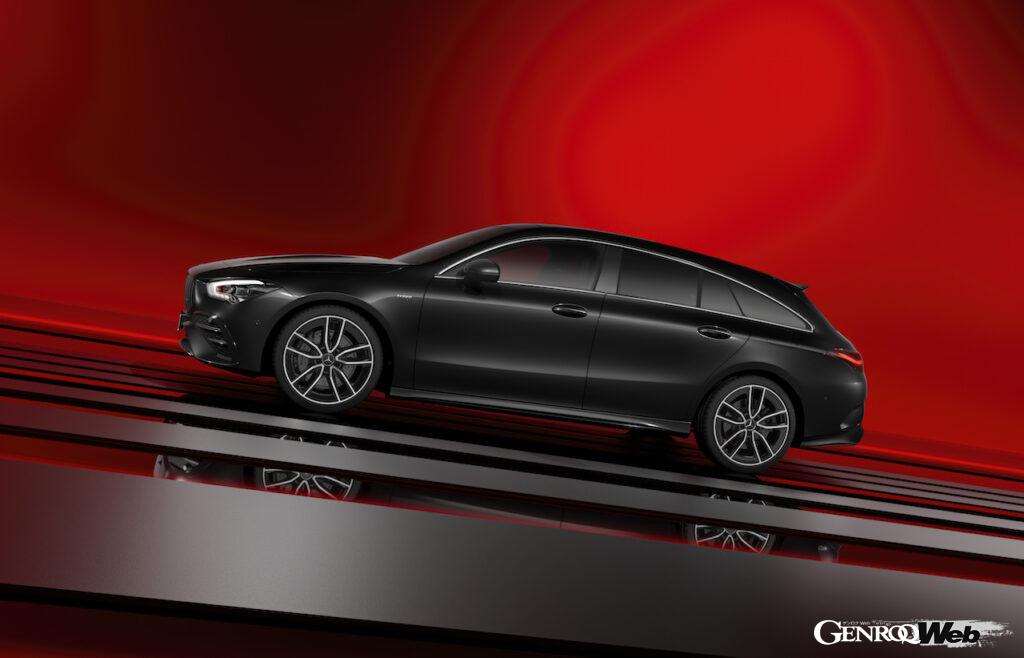 「メルセデス・ベンツ CLA シューティングブレーク」改良新型のエクステリア。