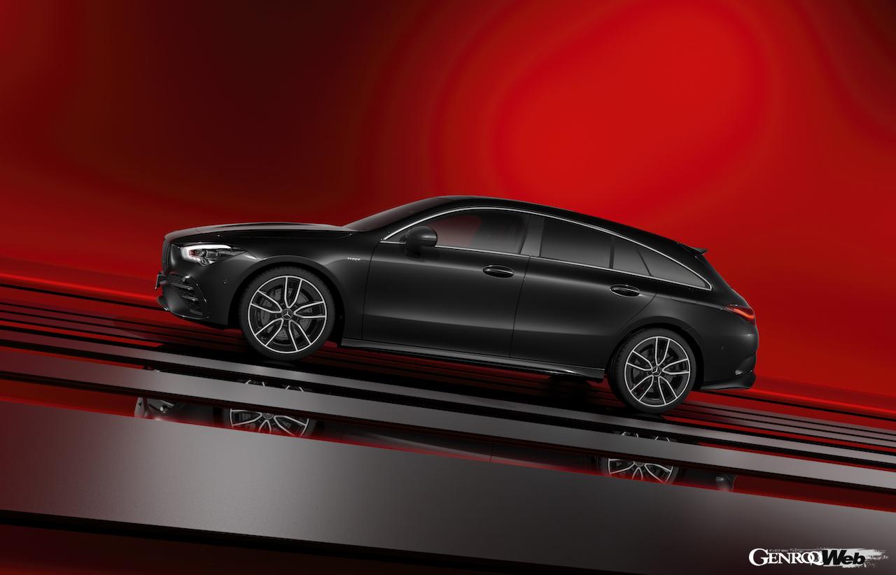 「メルセデス・ベンツ CLA シューティングブレーク」改良新型のエクステリア。