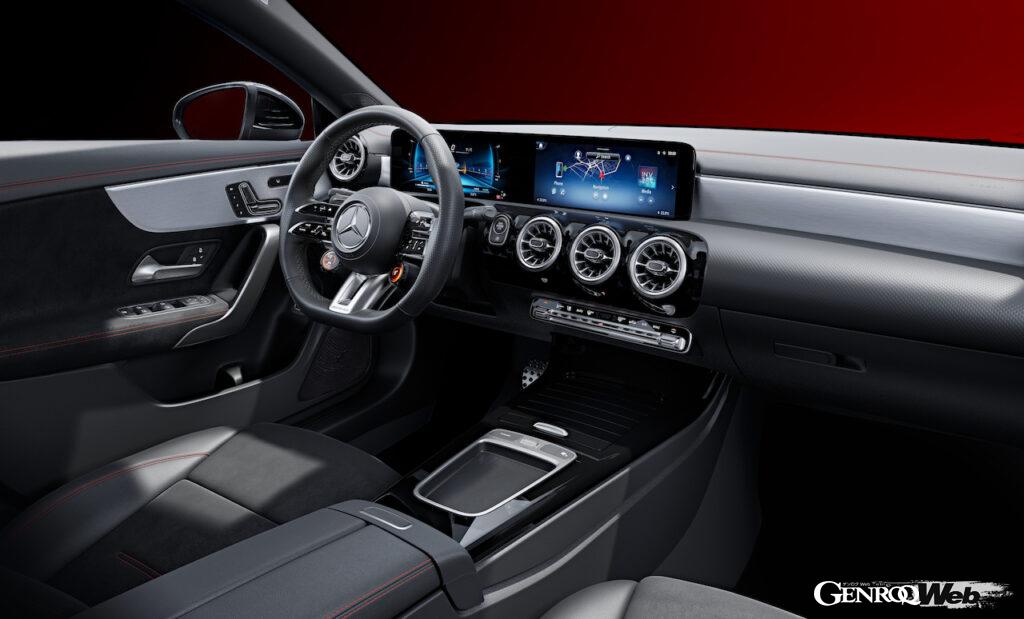 「メルセデス・ベンツ CLA」改良新型のインテリア。