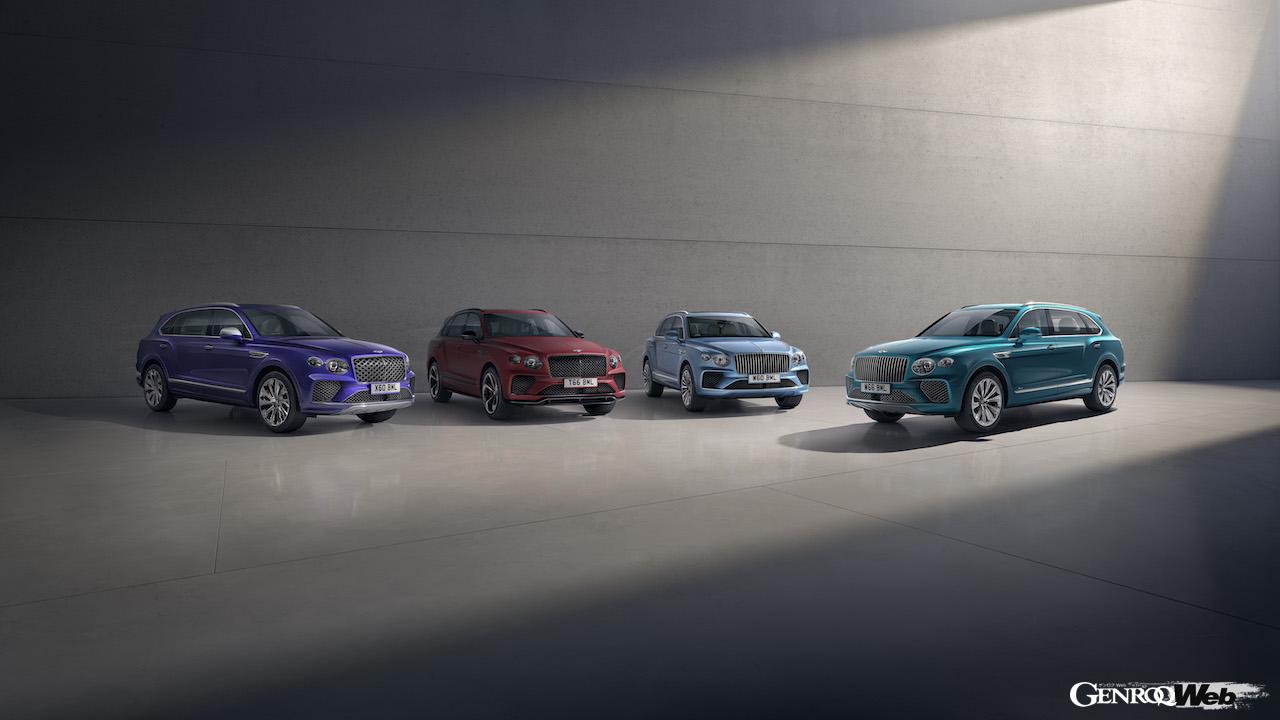 ベントレーのベストセラーSUV「ベンテイガ」が仕様と装備を見直し、様々な快適装備や新機能が新たに投入された。