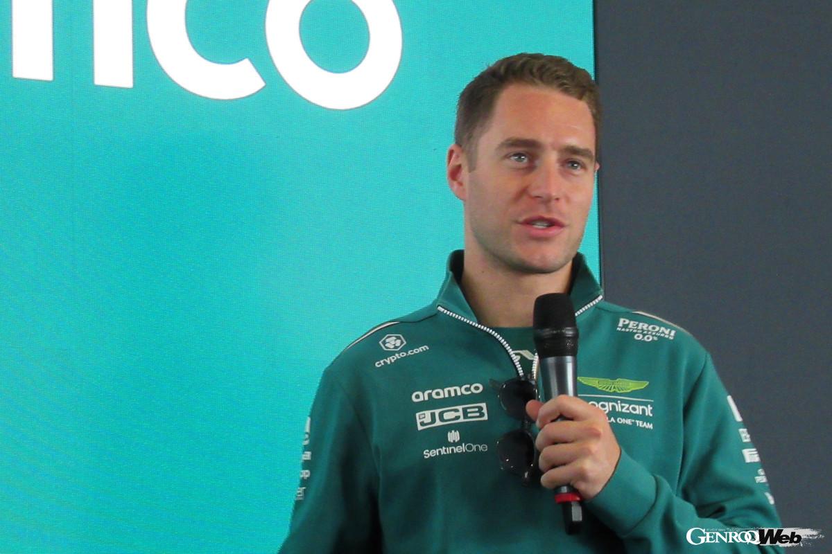 アストンマーティンF1チームでリザーブドライバーを務めるストフェル・バンドーン。