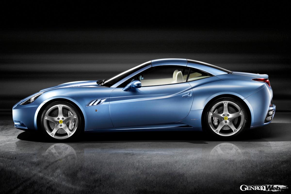 カリフォルニアからポルトフィーノまで、2008年から2世代4モデルに渡った跳ね馬リトラクタブルハードトップ（RHT）モデル。