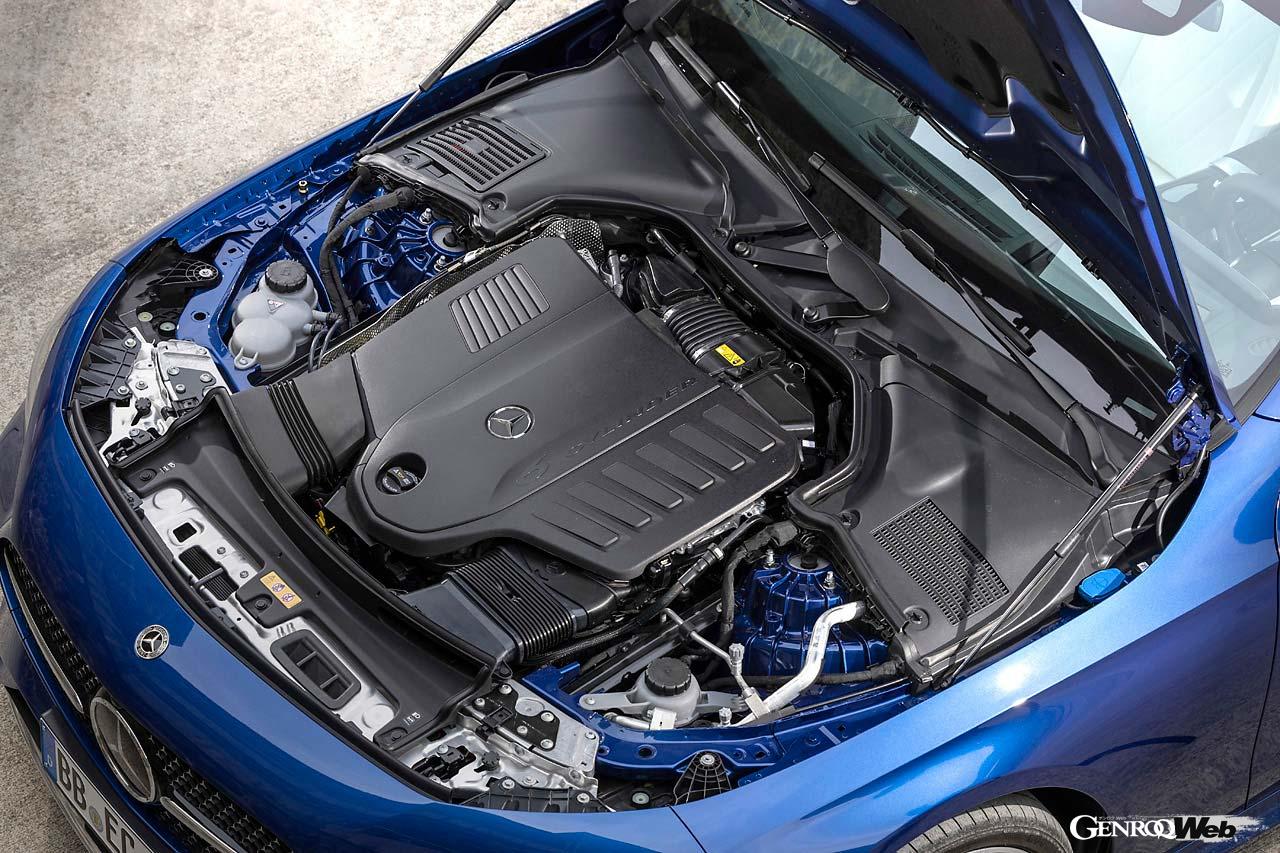 トップグレードのCLE450 4マティックは381PS/500Nmを発生する3.0リッター直6ツインターボエンジンを搭載。装着タイヤはグッドイヤー・イーグルF1だった。