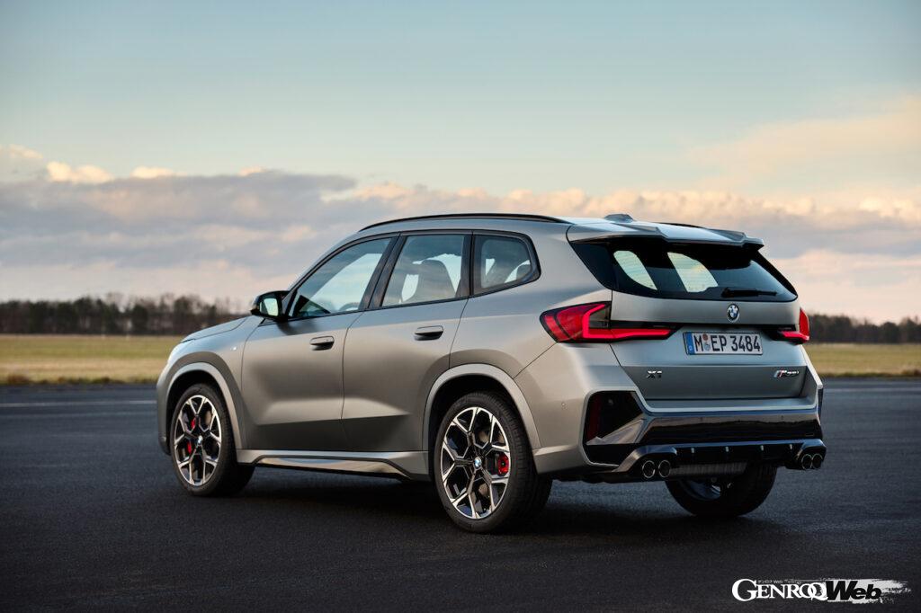 コンパクトSAV初のMパフォーマンス仕様「BMW X1 M35i xDrive」のエクステリア。