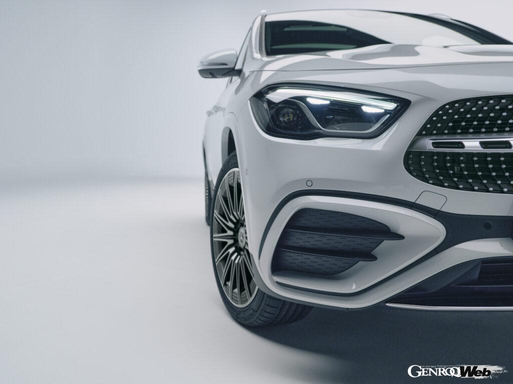 「メルセデス・ベンツ GLA」改良新型のエクステリア。