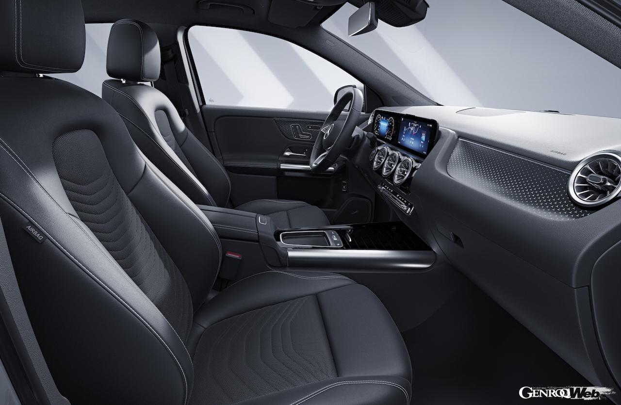「メルセデス・ベンツ GLA」改良新型のインテリア。