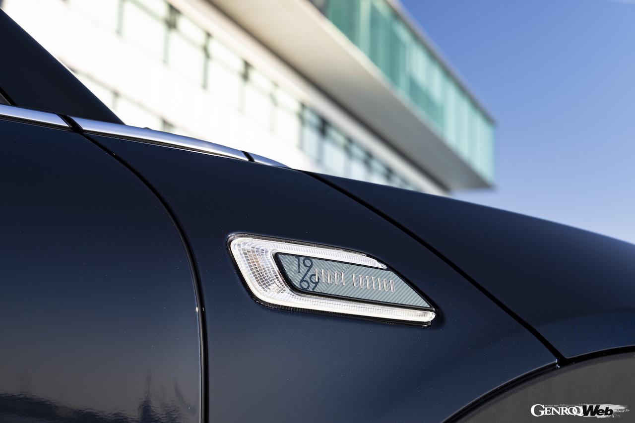 世界限定1969台が販売される「MINI クラブマン ファイナル・エディション」のエクステリア。