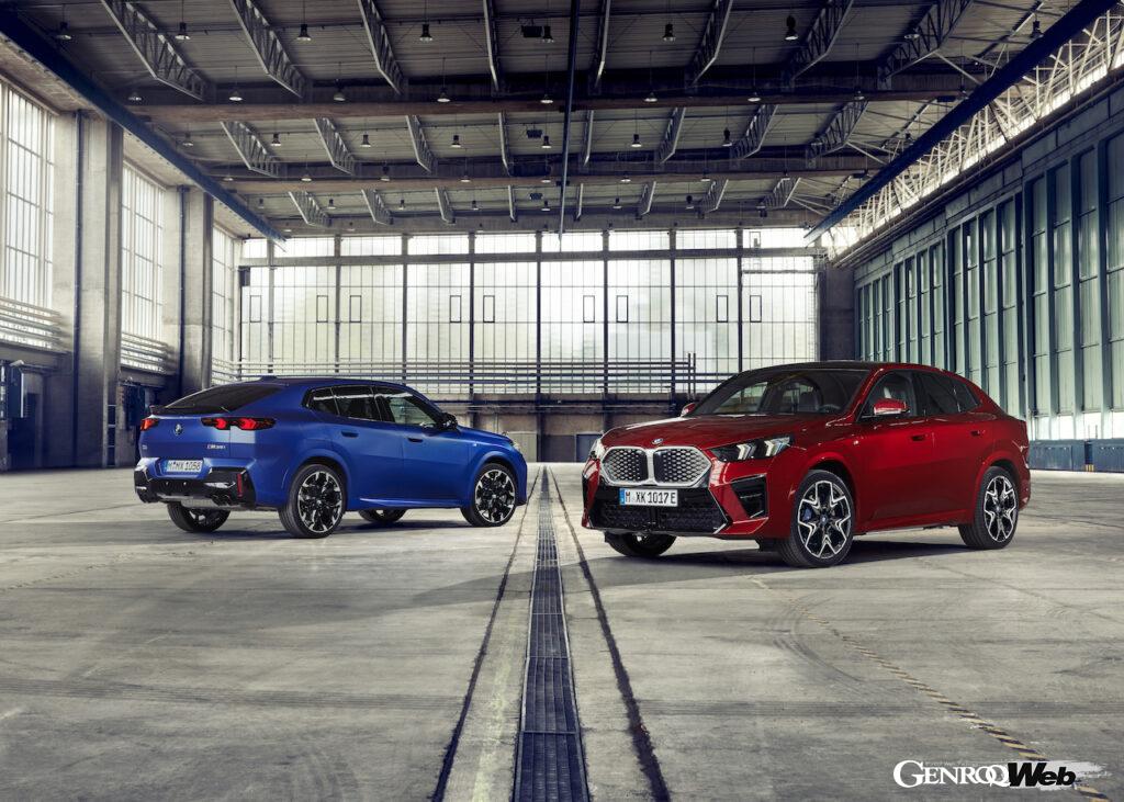 伸びやかなフォルムとBEVを含む、幅広いラインアップが展開される新型「BMW X2／iX2」がデビューを飾った。