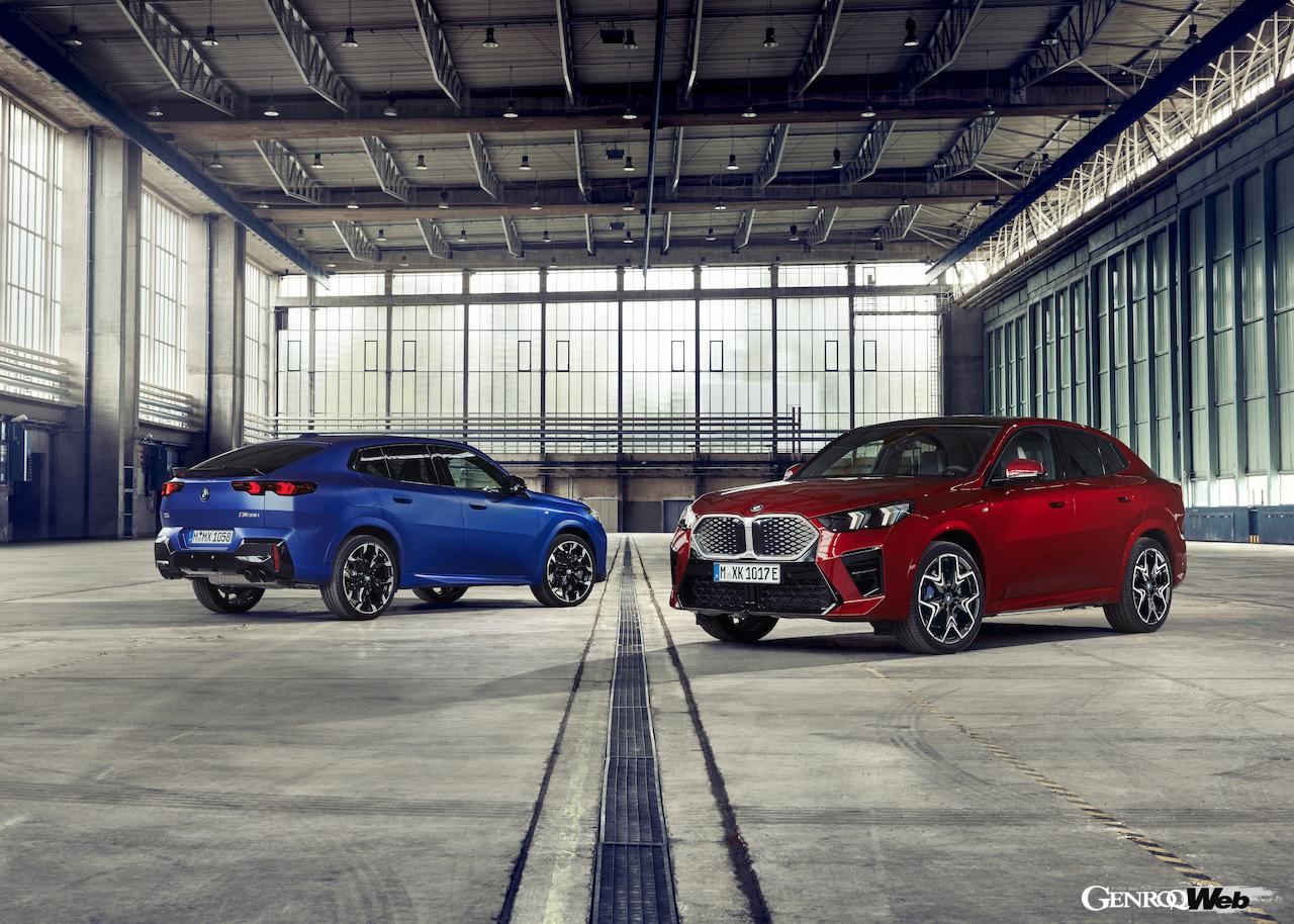 伸びやかなフォルムとBEVを含む、幅広いラインアップが展開される新型「BMW X2／iX2」がデビューを飾った。