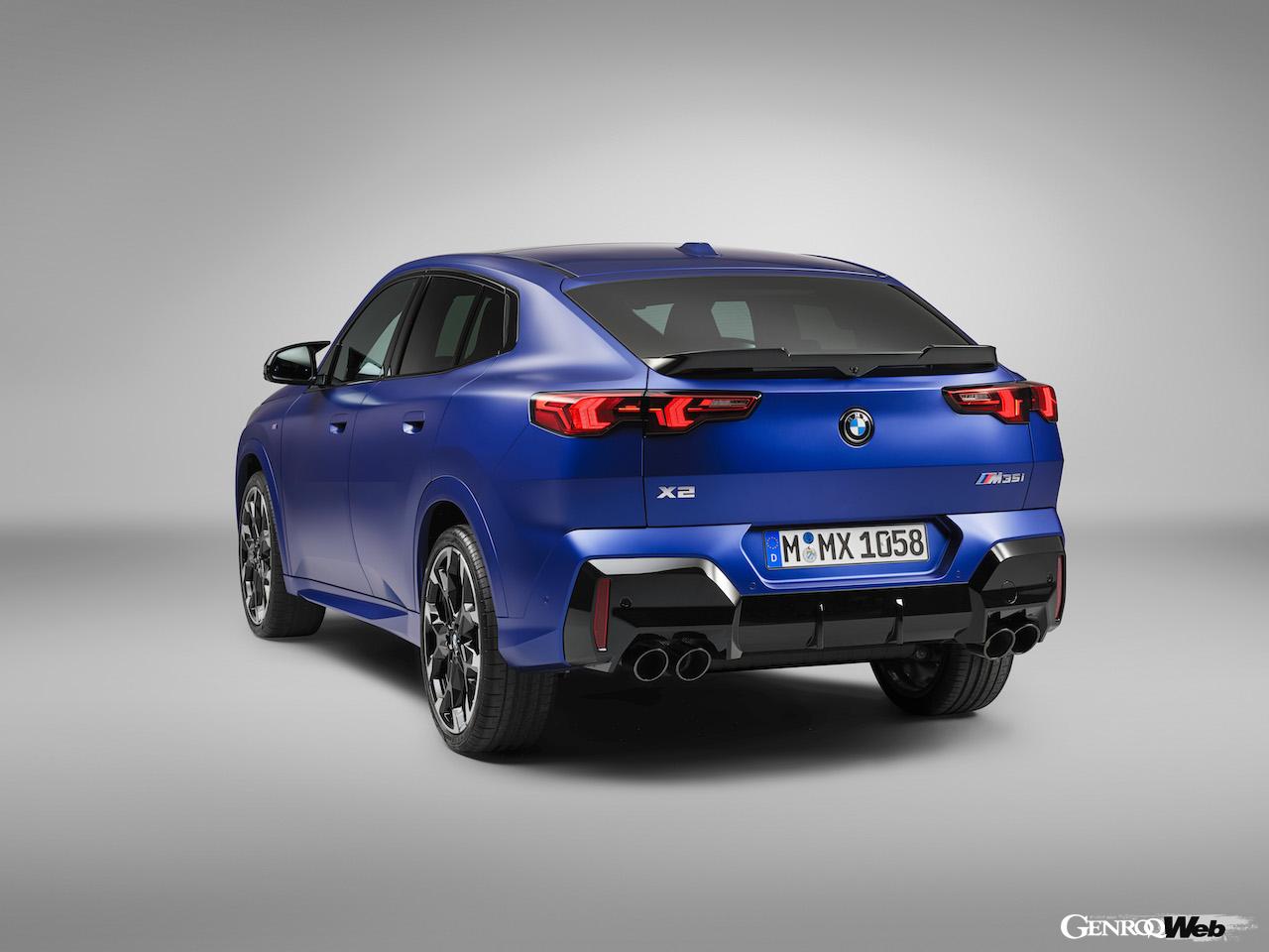 パフォーマンス仕様「X2 M35i xDrive」のエクステリア。