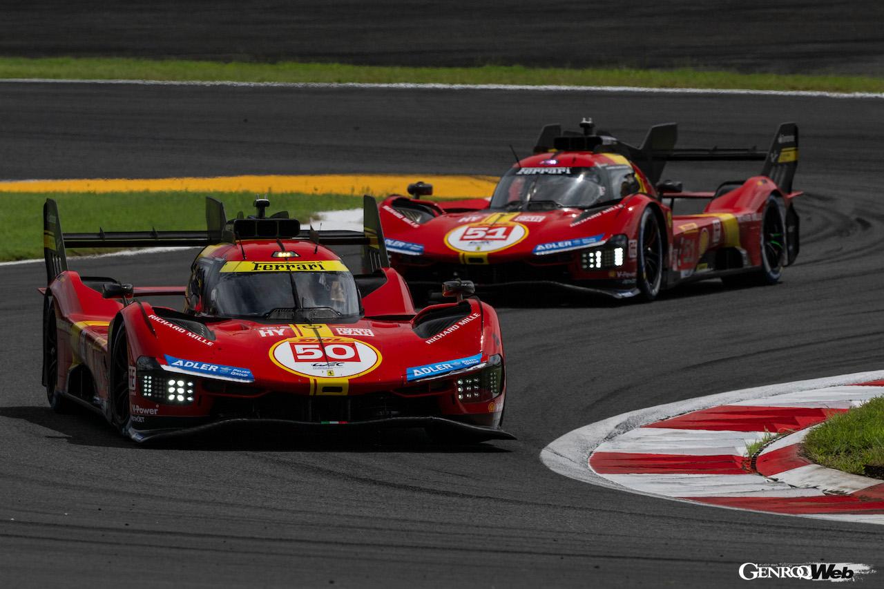2台のフェラーリ 499Pが日本初上陸を果たした、WEC第6戦富士6時間で行われた熱戦の舞台裏を紹介した『The Red Line』の最新エピソードが公開された。