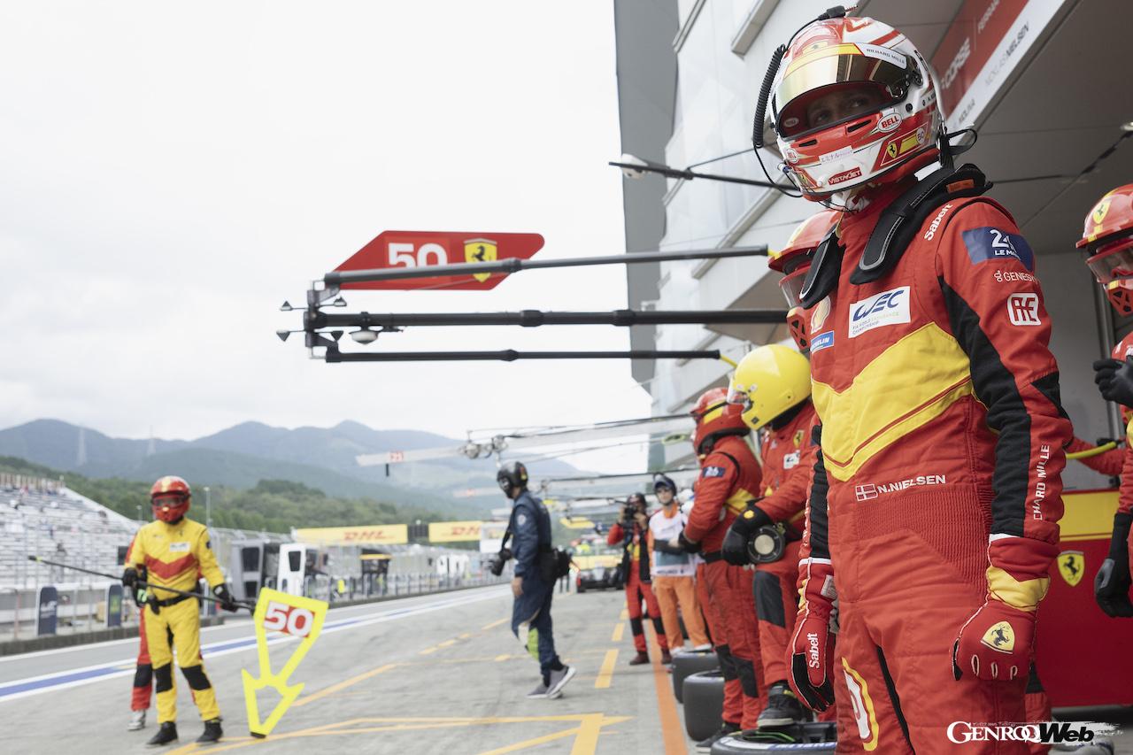 2台のフェラーリ 499Pが日本初上陸を果たした、WEC第6戦富士6時間で行われた熱戦の舞台裏を紹介した『The Red Line』の最新エピソードが公開された。