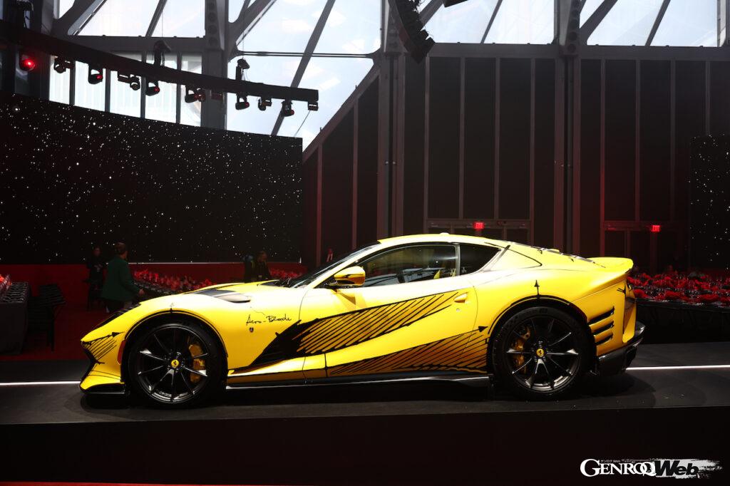 フェラーリ主催のNYチャリティオークションで「812 コンペティツィ