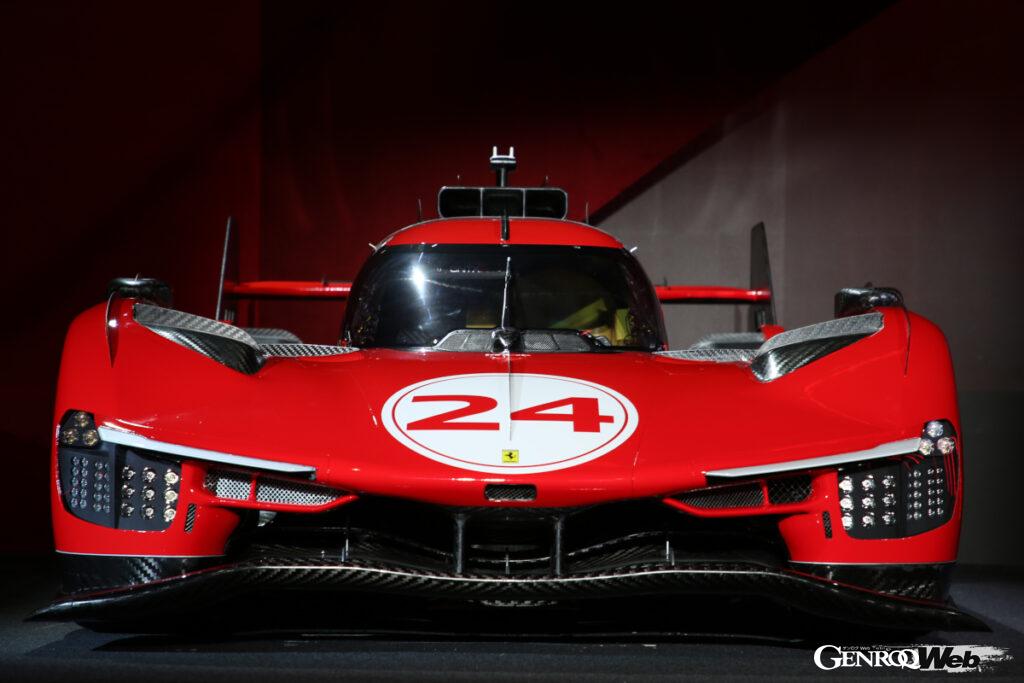 FIAが定めるWECマシンレギュレーションから解き放たれた499P モディフィカータには、499Pと差別化された専用のエクステリアが導入された。