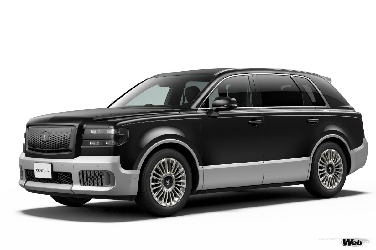 スタンダードホイールベース仕様ではセンチュリーが153mmも長いが、ホイールベースではレンジローバーが逆転して47mm長い。さらにロングホイールベース仕様ではその差は247mmにまで広がる。