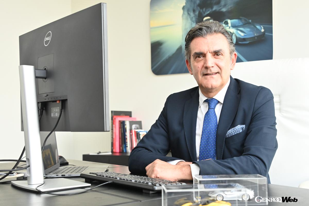 日本のカスタマーはフェラーリのエリートとして認められているという。