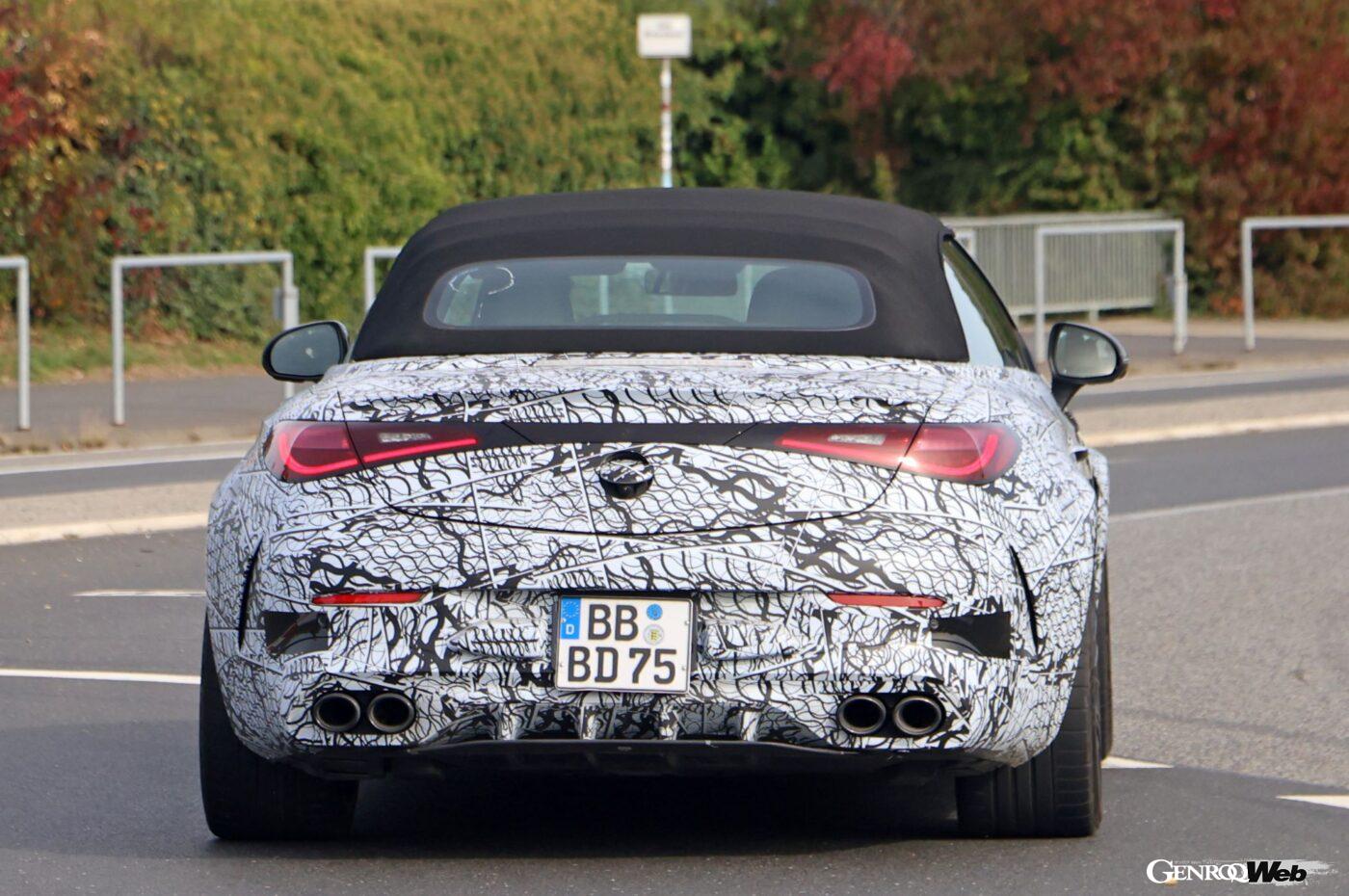 エンジンは約430馬力の「GLE 53」と同じ6気筒ターボを採用すると思われる。