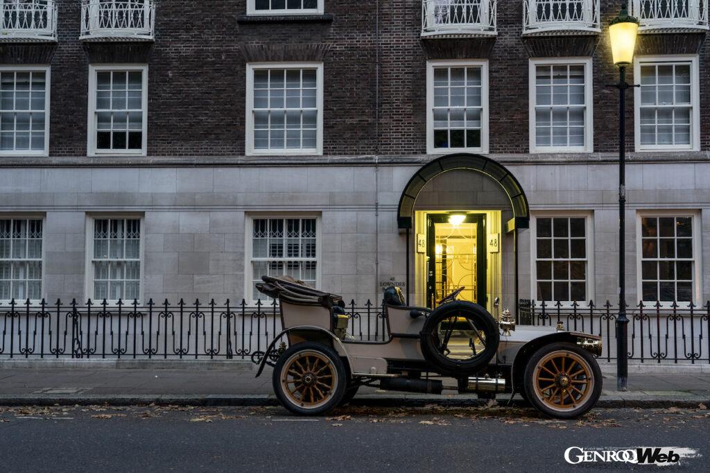 1904年製ながらも、走行可能な状態でメルセデス・ベンツ・クラシックが所有する「メルセデス・シンプレックス 28/32 hp」。