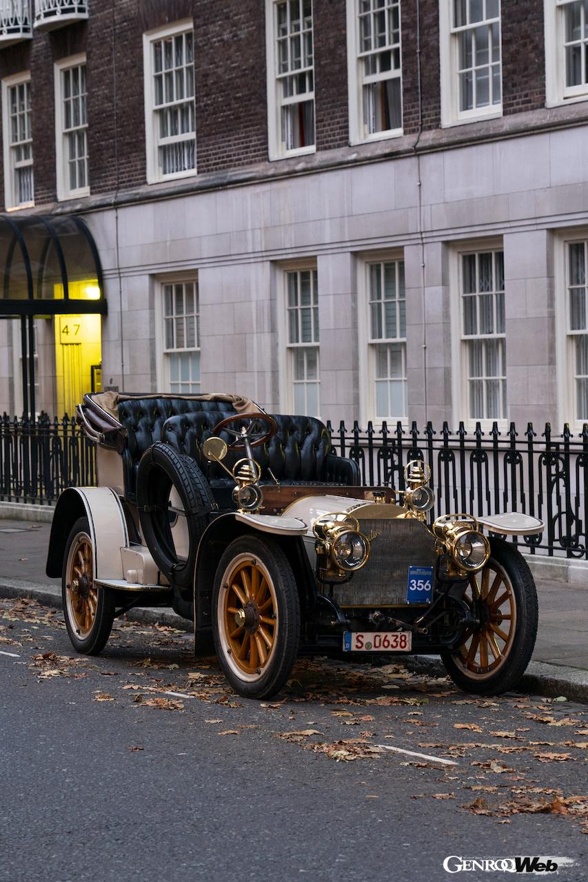 1904年製ながらも、走行可能な状態でメルセデス・ベンツ・クラシックが所有する「メルセデス・シンプレックス 28/32 hp」。