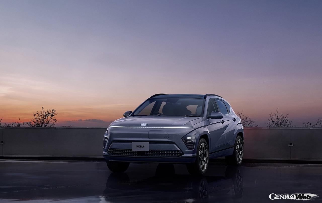 日本での販売が開始された、フル電動クロスオーバー「ヒョンデ コナ」。