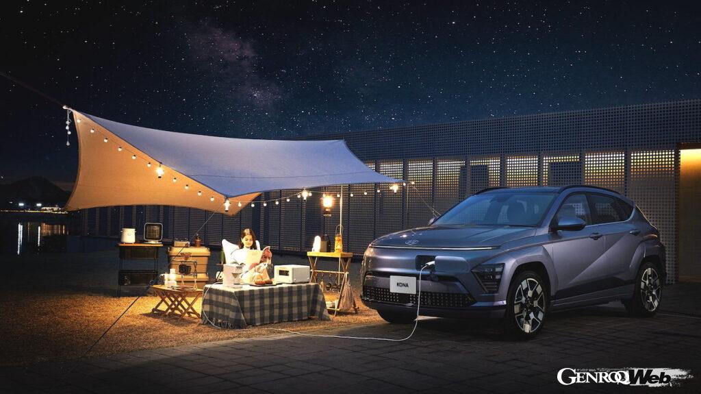 日本での販売が開始された、フル電動クロスオーバー「ヒョンデ コナ」。